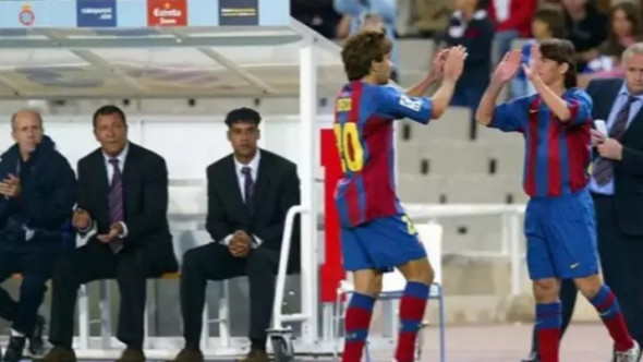 Deco Leo Messi Barcelona