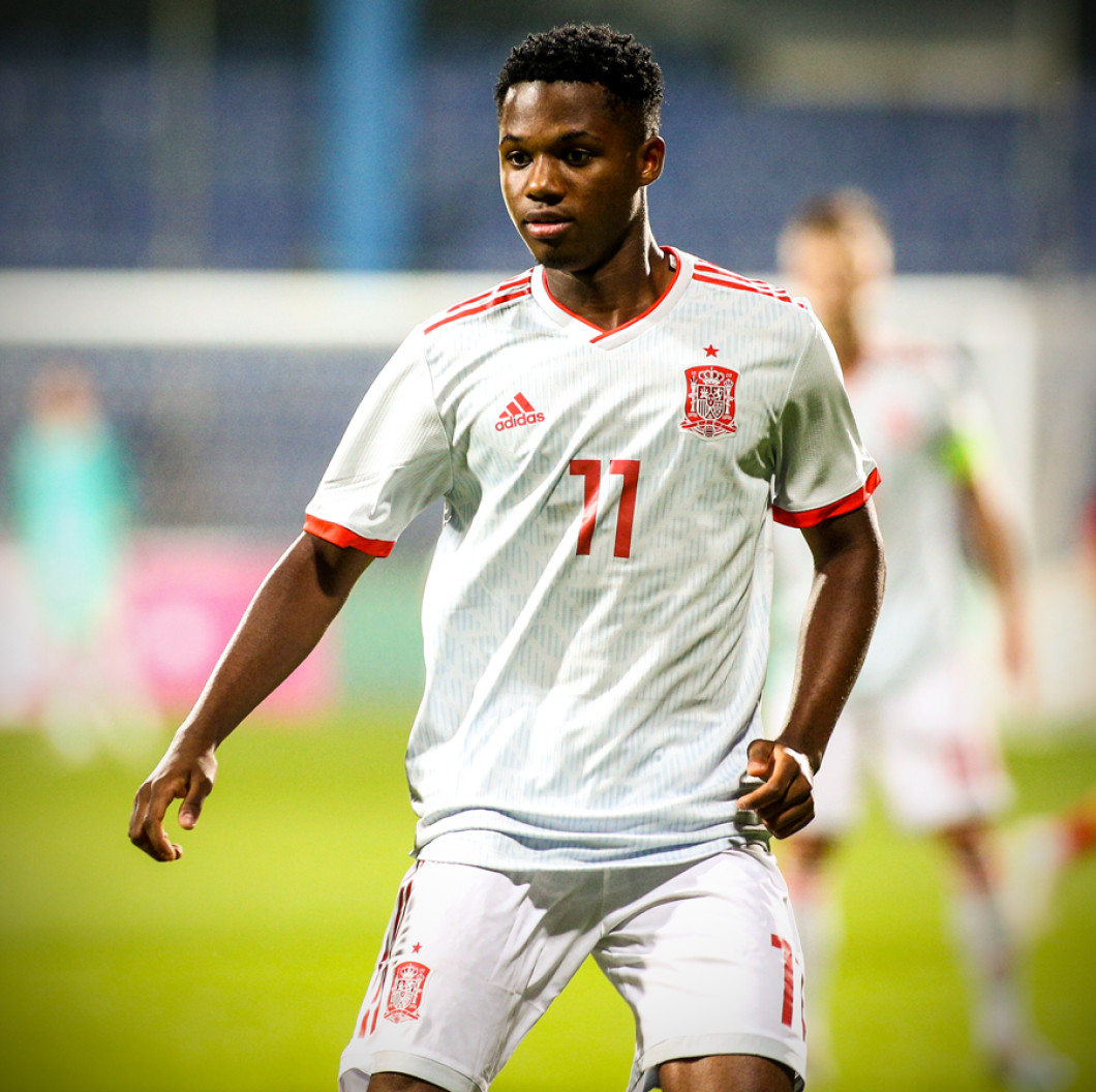 Ansu Fati Spania U21