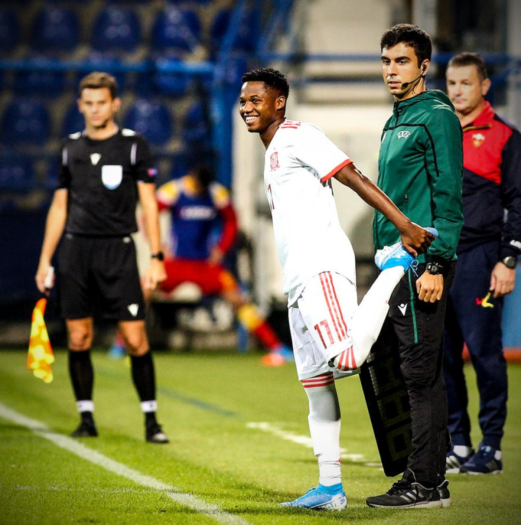 Ansu Fati Spania U21