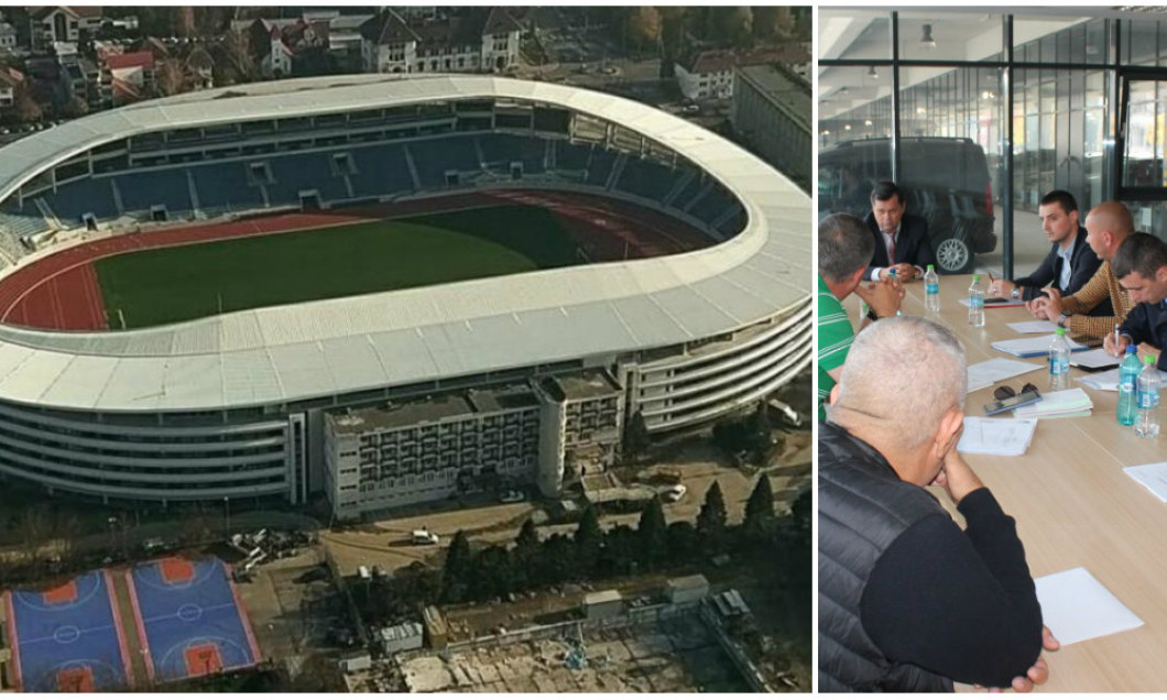 stadion pandurii tg jiu colaj