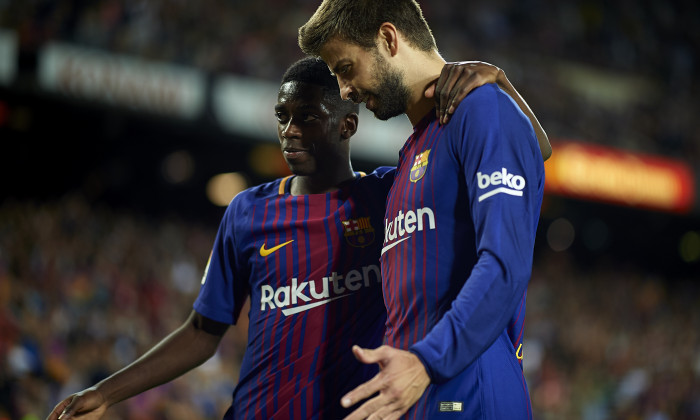 Dembele Pique Barcelona