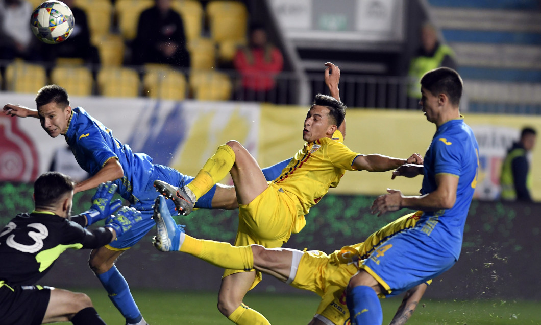 FOTBAL:ROMANIA U21-UCRAINA U21, PRELIMINARIILE C.E. 2021 (10.10.2019)