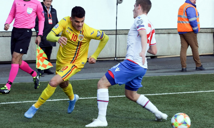 FOTBAL:INSULELE FAROE-ROMANIA, PRELIMINARIILE C.E 2020 (12.10.2019)