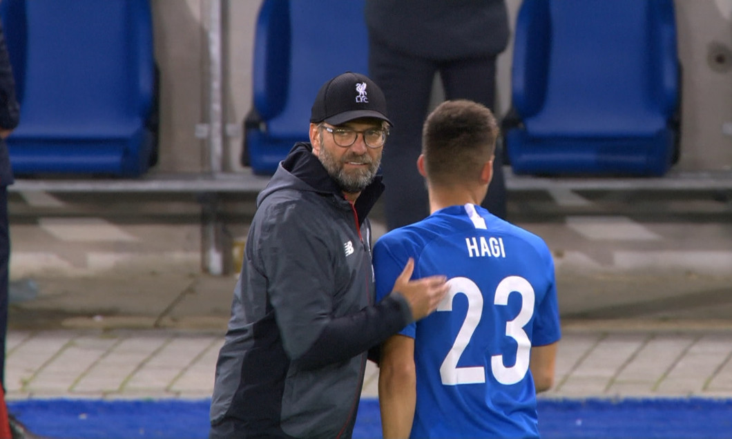 Ianis Hagi și Jurgen Klopp