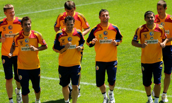 FOTBAL:ANTRENAMENT ROMANIA,EURO 2008 (10.06.2008)