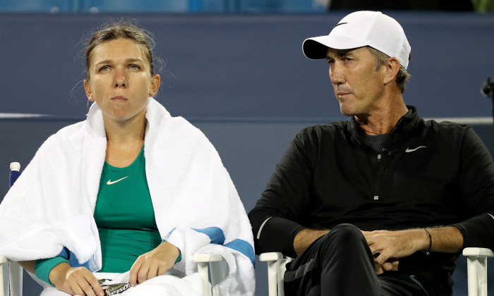 Simona Halep Darren Cahill