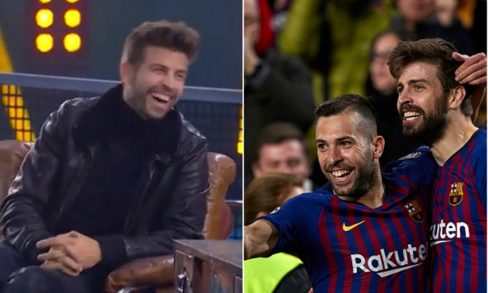 gerard pique jordi alba Barcelona