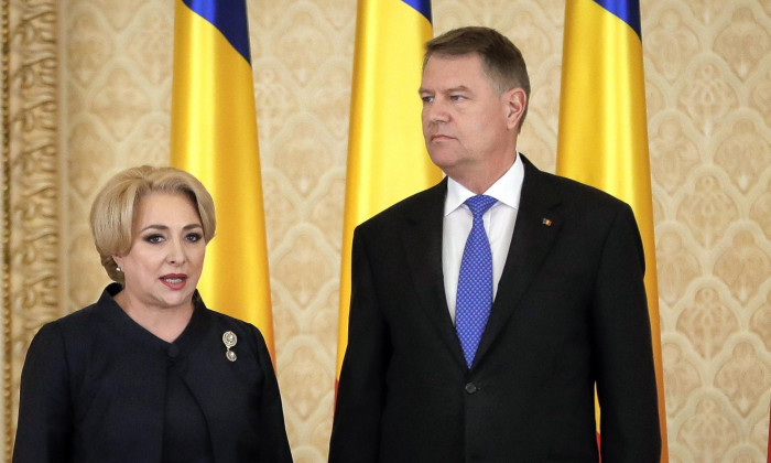 Viorica Dancila Klaus Iohannis