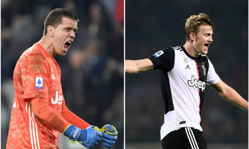 Wojciech Szczesny juventus matthijs de ligt