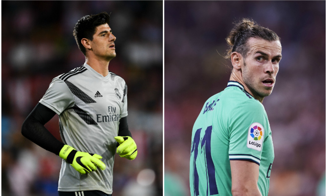 Courtois Bale Real Madrid