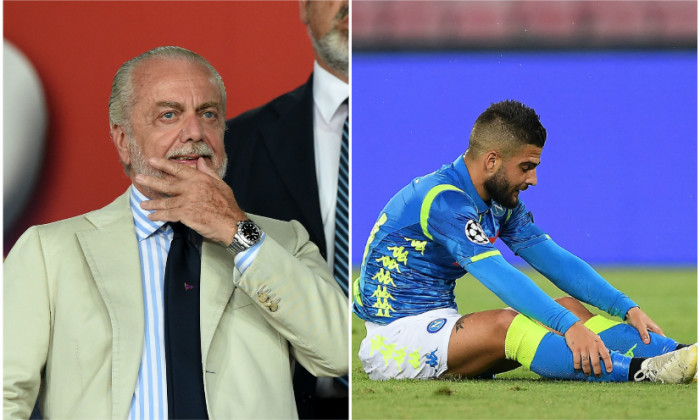 De Laurentiis Insigne Napoli