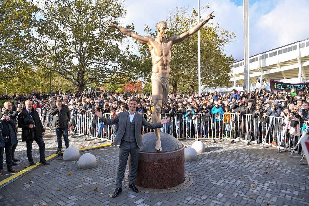 Suedezii au decis! Ce se va întâmpla cu statuia lui Ibrahimovic de la Malmo