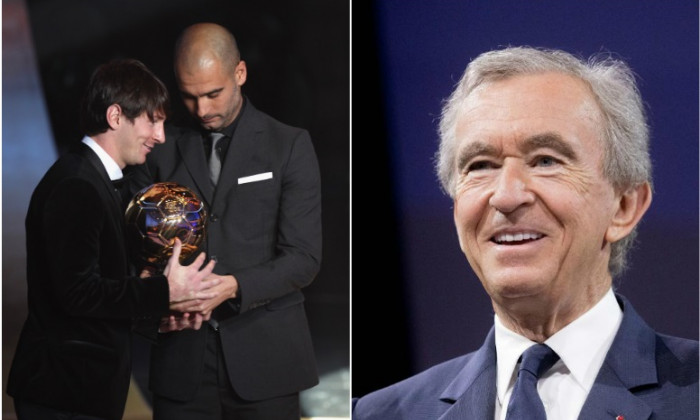 messi guardiola bernard arnault