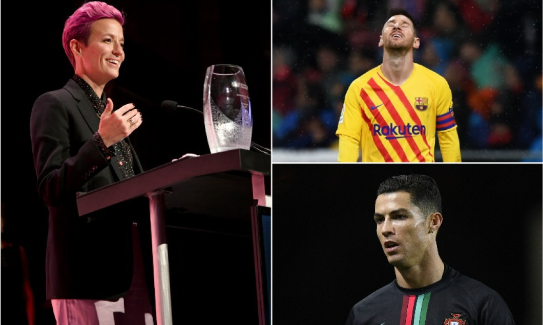 Rapinoe Messi Ronaldo