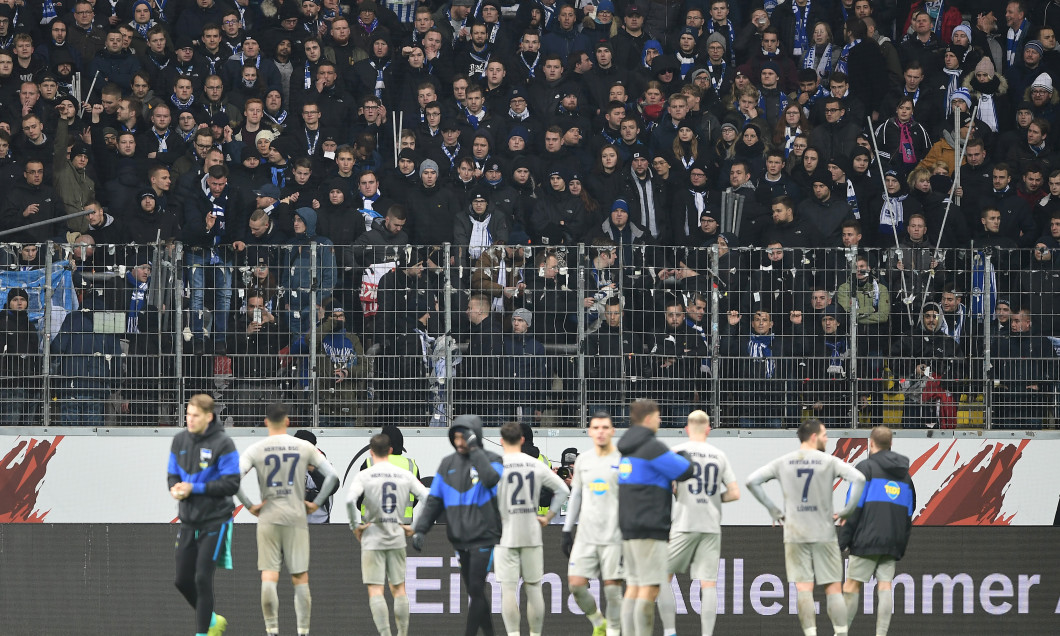 Eintracht Frankfurt v Hertha BSC - Bundesliga