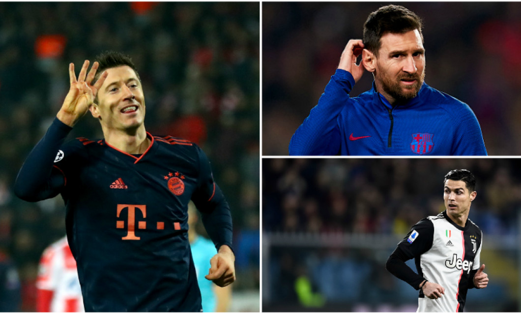 robert Lewandowski messi ronaldo