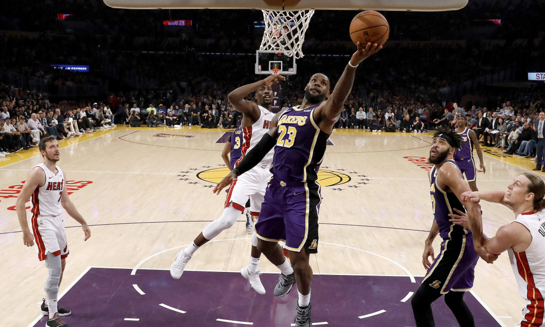 Miami Heat v Los Angeles Lakers