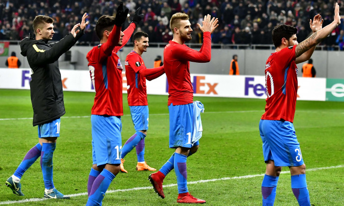 FOTBAL:FC STEAUA BUCURESTI-SS LAZIO ROMA, LIGA EUROPA (15.02.2018)