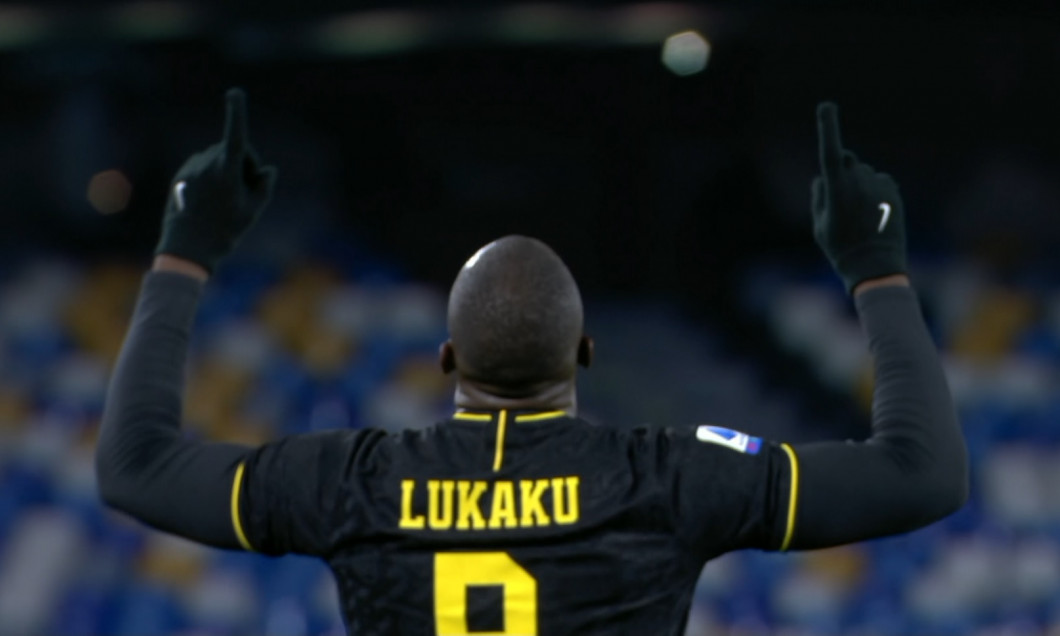 Lukaku a deschis scorul pentru Inter în meciul cu Napoli