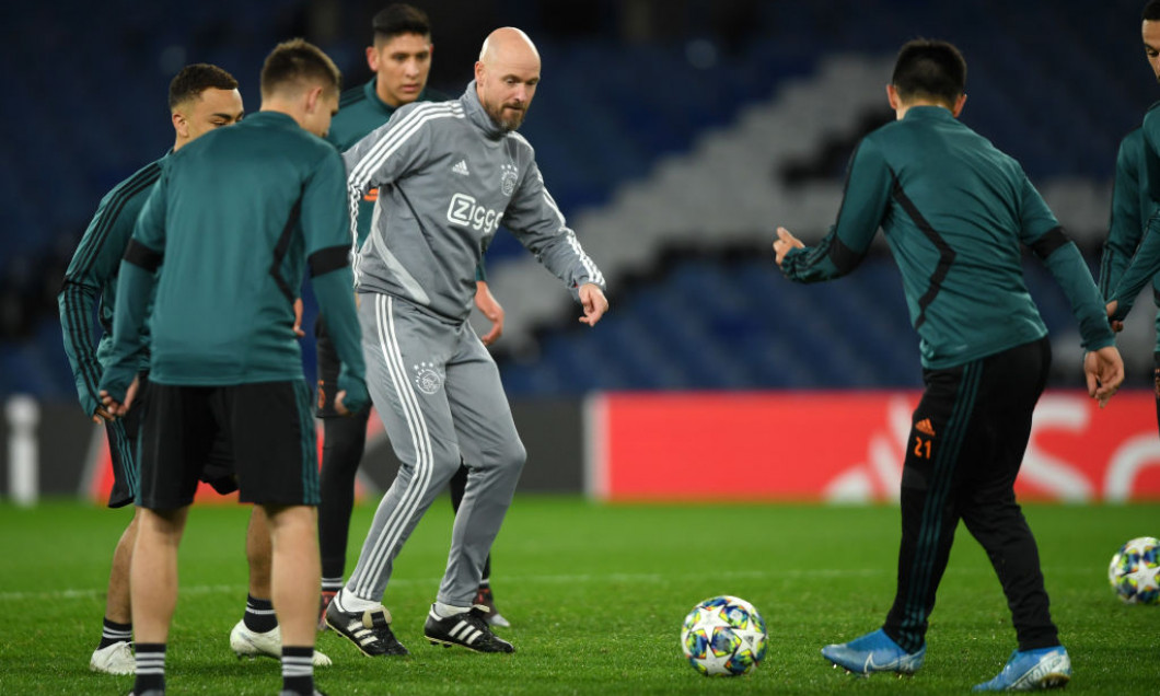 AFC Ajax Training Session and Press Conference