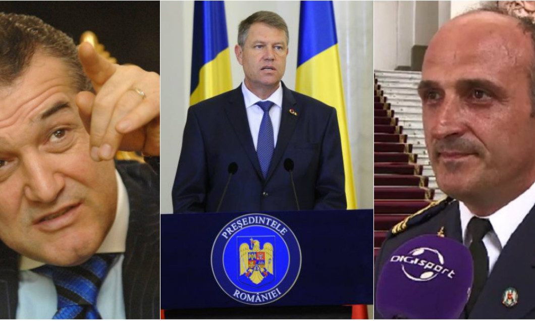 gigi becali, klaus iohannis, florin talpan