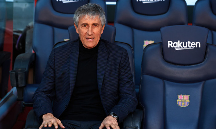 FC Barcelona Unveil New Coach Quique Setien