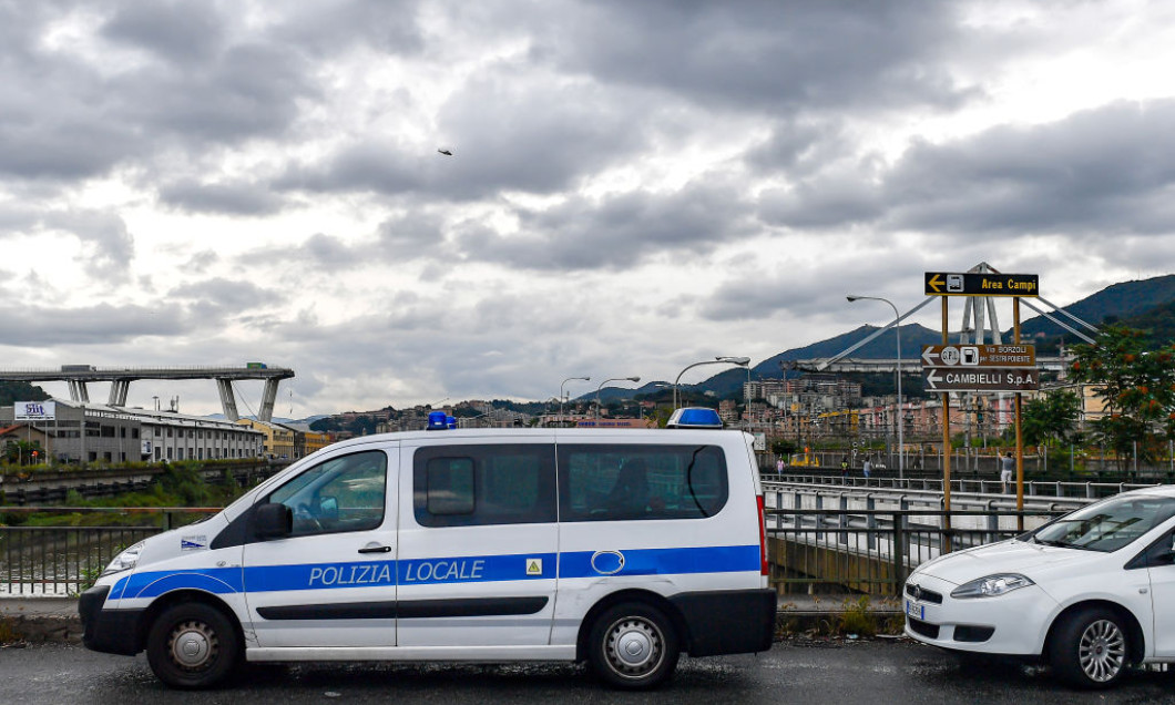 Morandi Highway Bridge Collapse in Genoa, Italy