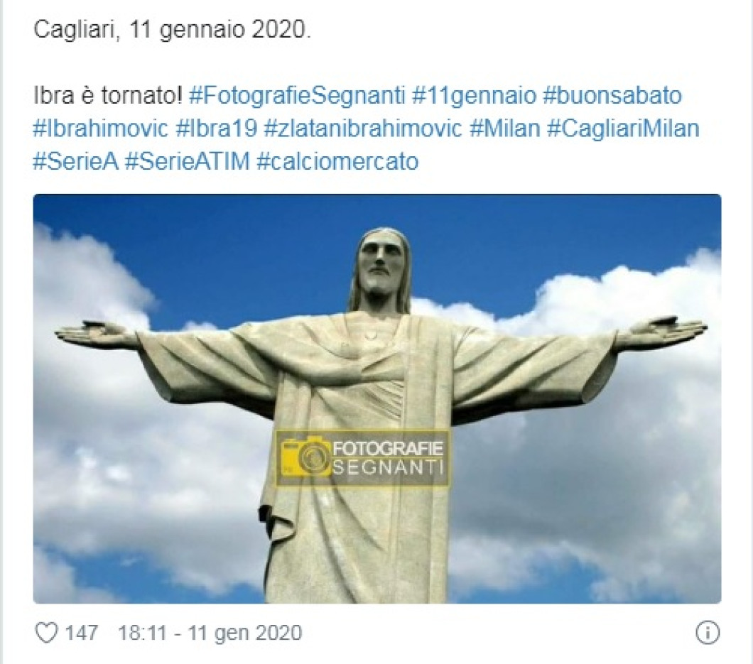 zlatan 6. Foto Calciomercato