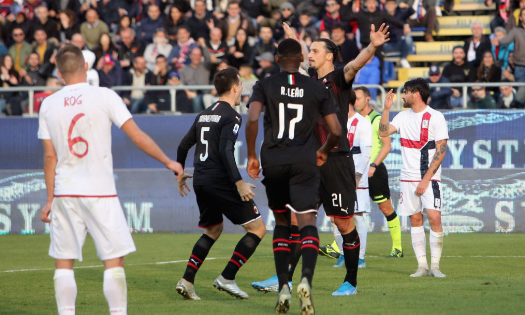 Cagliari Calcio v AC Milan - Serie A
