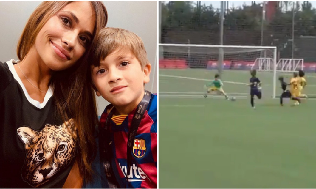 Leo Messi Antonela Barcelona