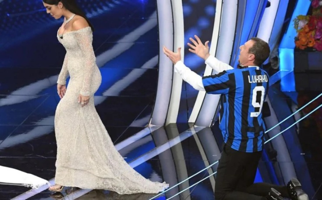 georgina rodriguez sanremo 8
