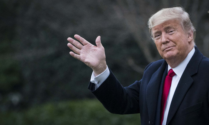 President Trump And First Lady Melania Depart White House For Florida