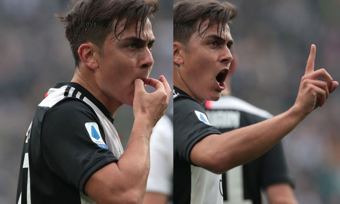 Dybala gest