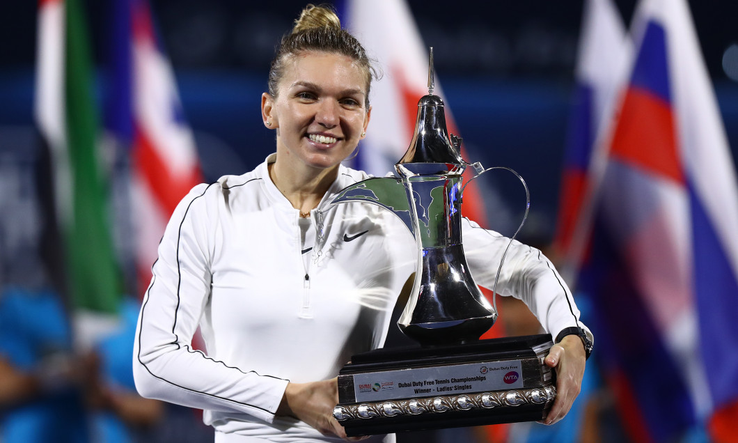 simona halep dubai