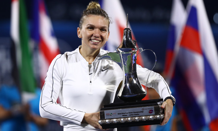 simona halep dubai