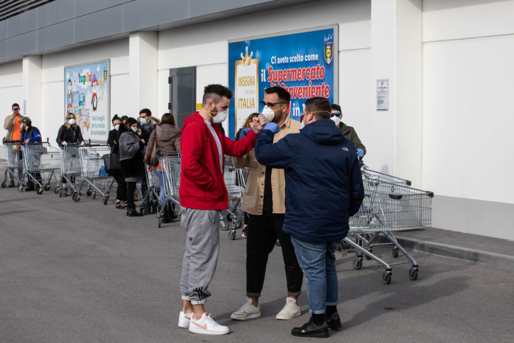 Northern Italy Locks Down To Try Prevent The Spread Of Coronavirus