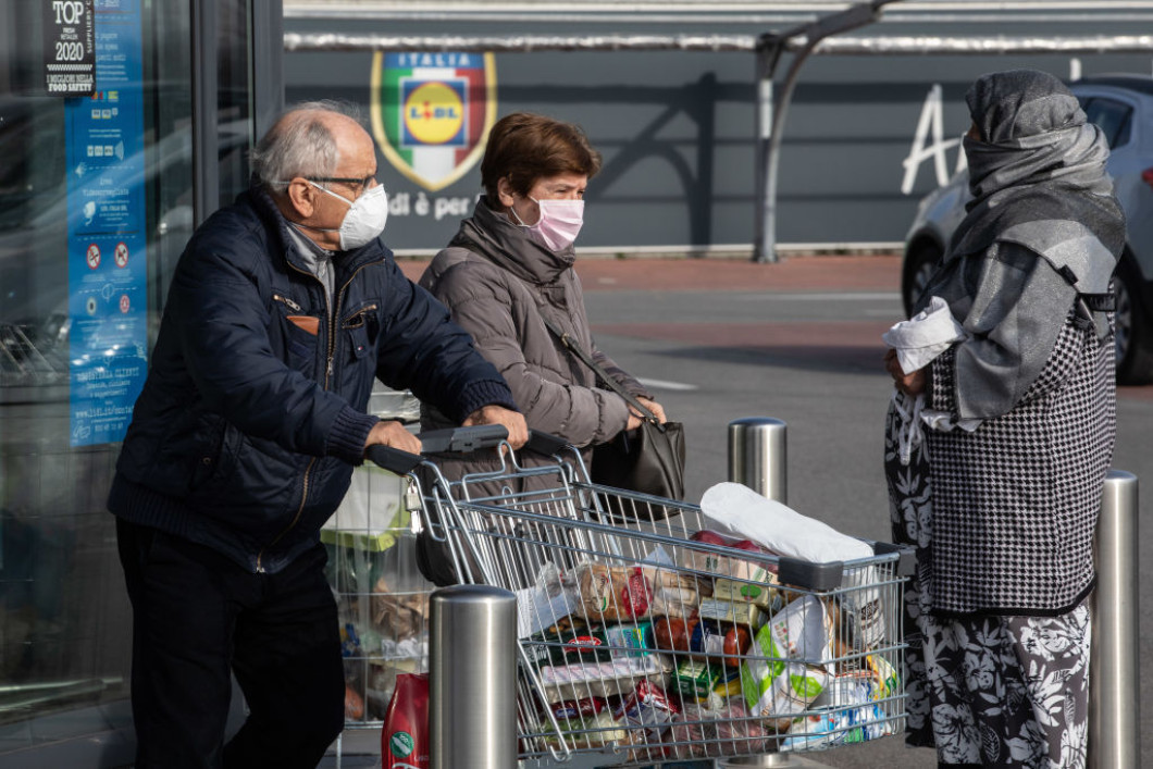 Northern Italy Locks Down To Try Prevent The Spread Of Coronavirus
