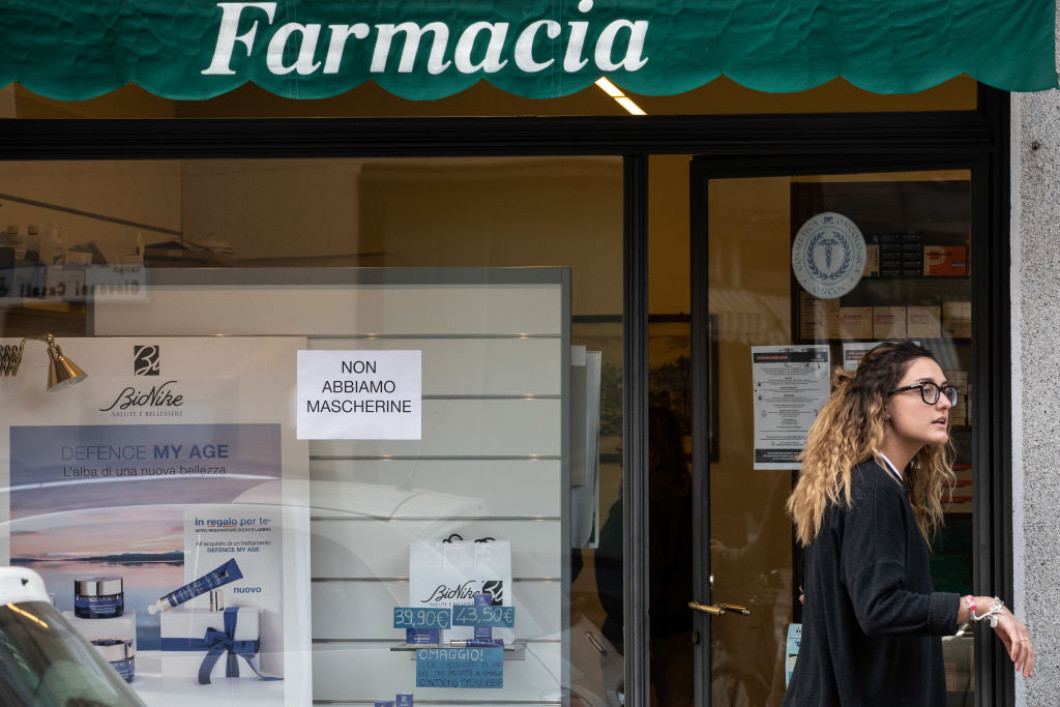 Northern Italy Locks Down To Try Prevent The Spread Of Coronavirus