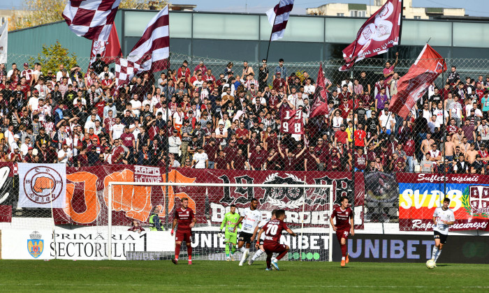 FOTBAL:RAPID BUCURESTI-UNIVERSITATEA CLUJ, LIGA 2 CASA PARIURILOR (10.11.2019)