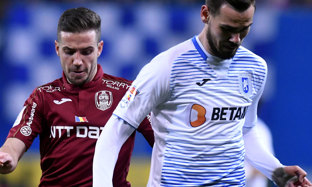 FOTBAL:UNIVERSITATEA CRAIOVA-CFR CLUJ, LIGA 1 CASA PARIURILOR (23.02.2020)