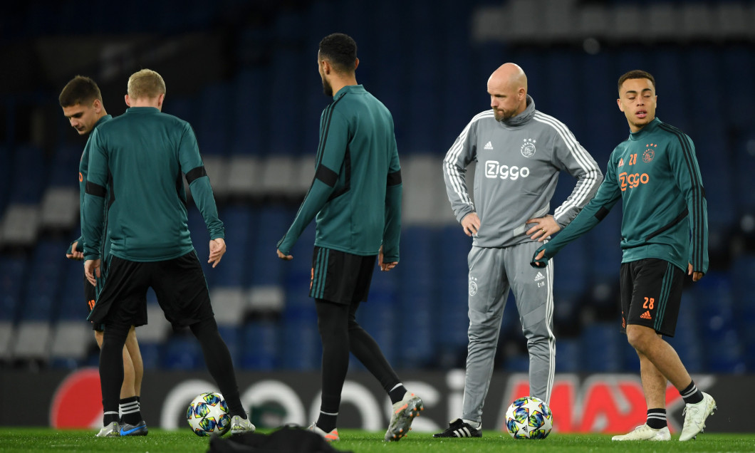 AFC Ajax Training Session and Press Conference