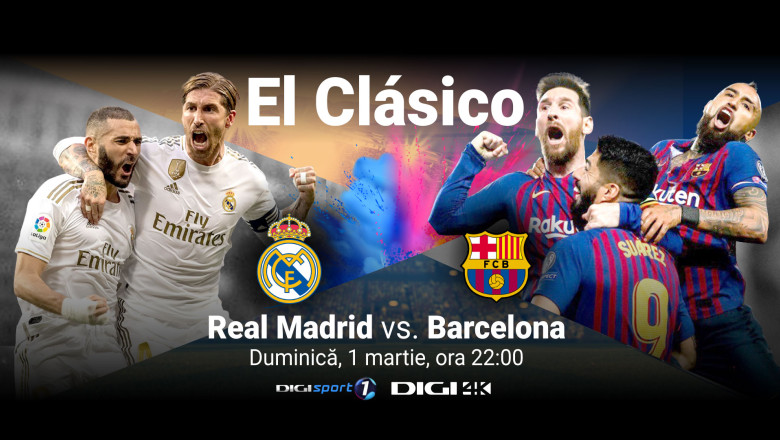 EL CLASICO de 1 martie