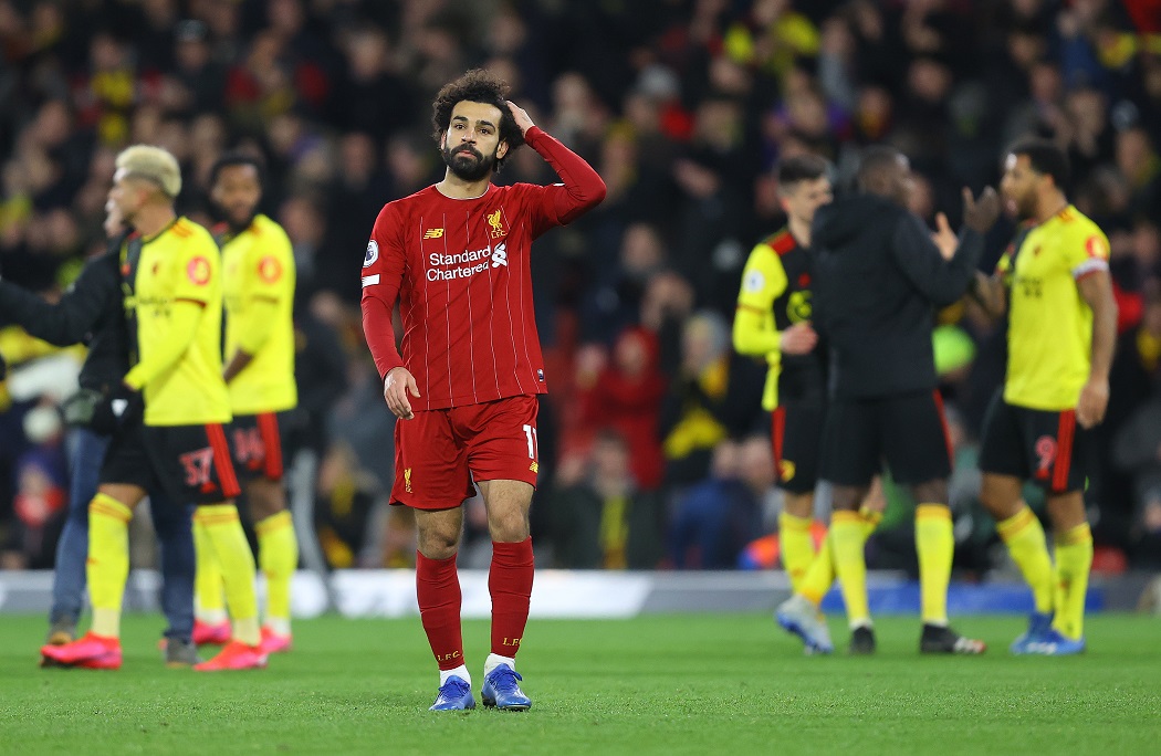 Visul lui Liverpool de a încheia neînvinsă sezonul din Premier League, spulberat de Watford