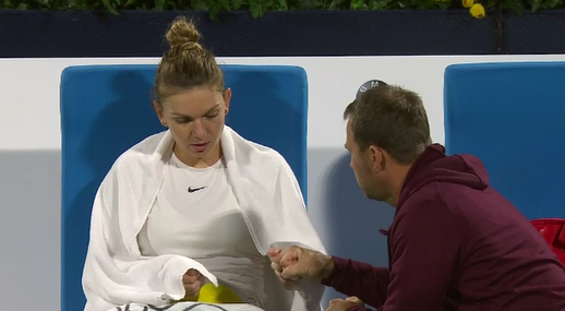 Simona Halep are o problemă zdravănă la picior. Situaţia este mai gravă decât se credea