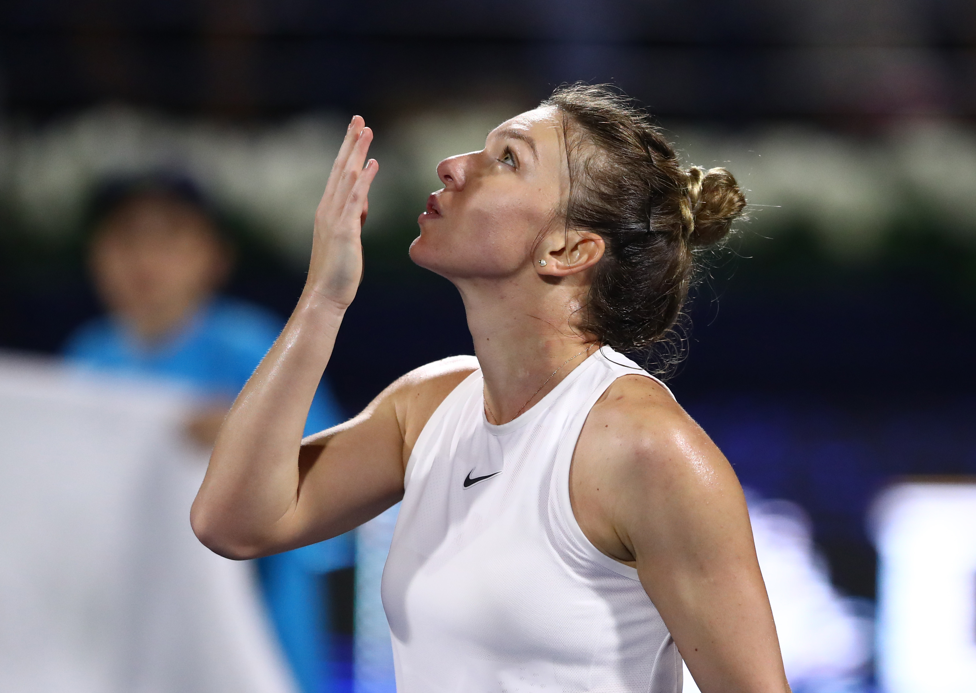 Simona Halep - Jennifer Brady 6-2, 6-0. Demonstrație de forță! Simo e în finală la Dubai. A dus-o la școală pe americancă