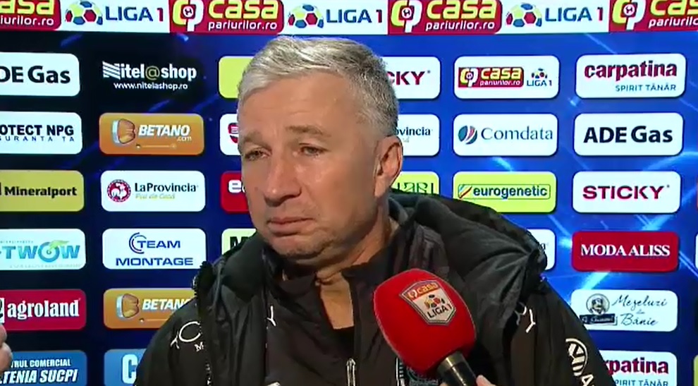 Dan Petrescu, furios înainte de playoff: Noi am muncit ca proştii şi ei ne iau punctele!