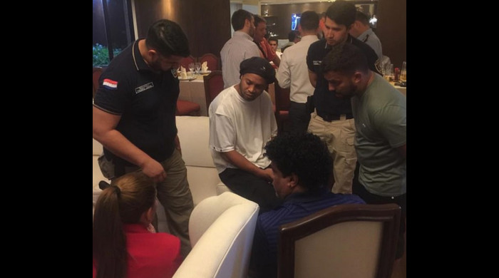 Ronaldinho are probleme cu legea în Paraguay / Foto: Daily Mail