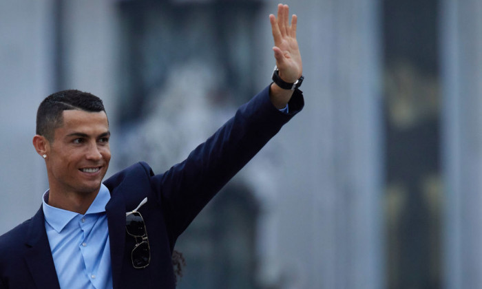 Real Madrid Celebrate After Victory In The Champions League Final Against Liverpool