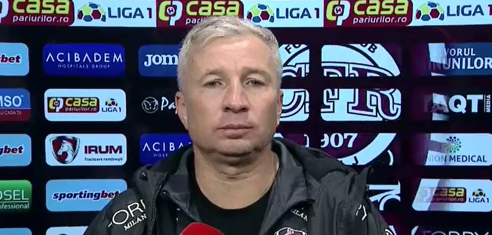 Dan Petrescu, din nou supărat pe arbitri: Eu n-o să primesc niciodată, în România, penalty așa. E jenant!