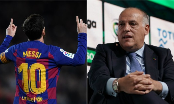 leo messi javier tebas